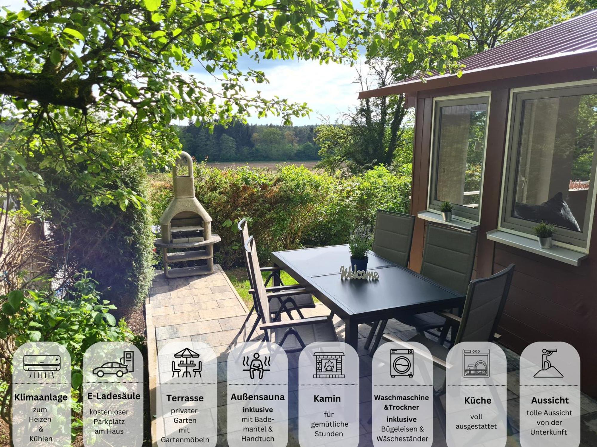Ferienhaus Rothsee-Oase Ideale Ausgangslage Mit Tollem Ausblick, Sauna Und Privatem Garten Roth  Exterior photo